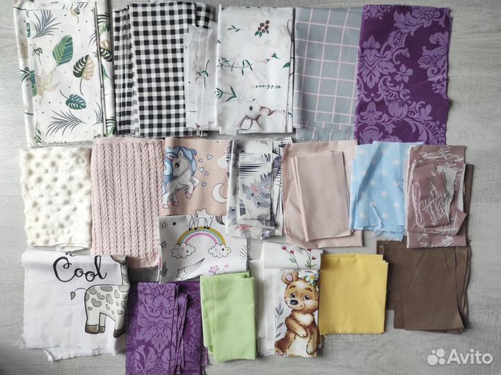 Лоскут весовой ткани