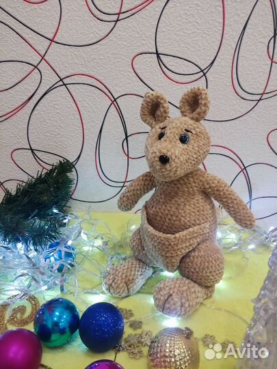 Игрушки ручной работы из плюшевой пряжи