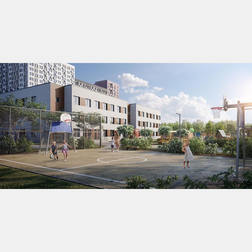 2-к. квартира, 54,4 м², 9/17 эт.