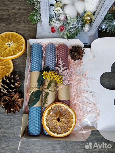 Подарочные наборы свечей