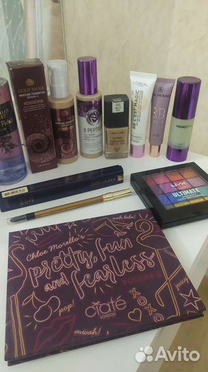 Estee lauder, manly pro, wet n wild,ciate, nyx