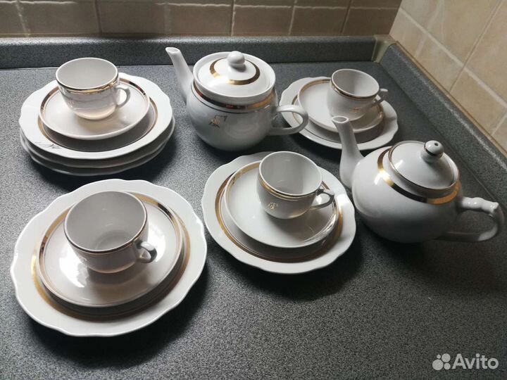 Чайный сервиз СССР дулево