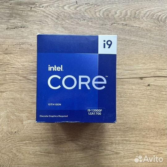 Новый Процессор intel core i9 13900F BOX