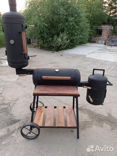 Мангал,Гриль,Коптильня,Печь под казан (курильщик)