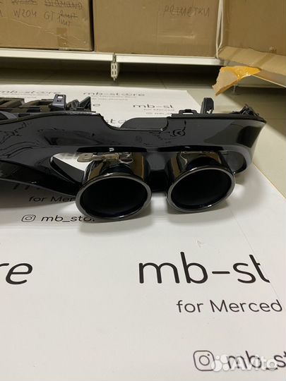 Диффузор Mercedes w213 5.3 AMG дорест