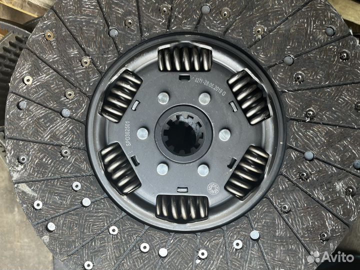 Диск сцепления паз-3204