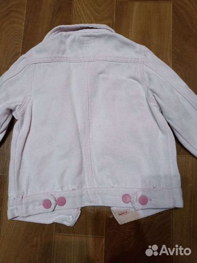 Джинсовая куртка для девочки
