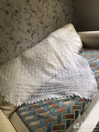 Паутинка из козьего пуха