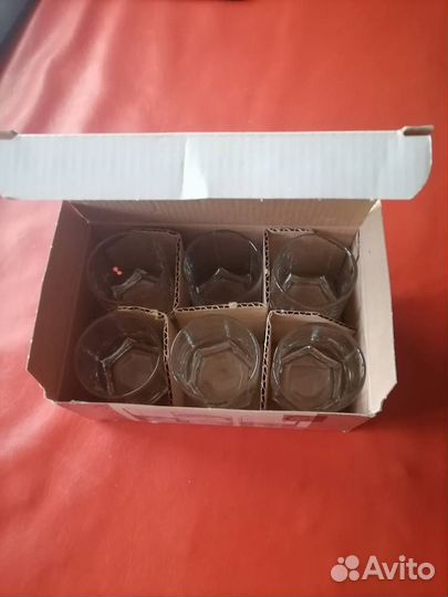 Набор стопок/стаканов 6 шт 65 мл, 