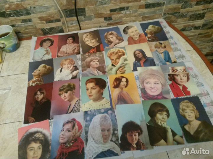 Открытки с артистами