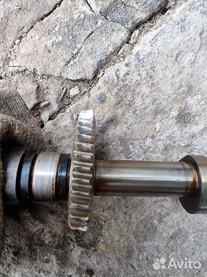 Вал подъема клапанов + моторчик ep6