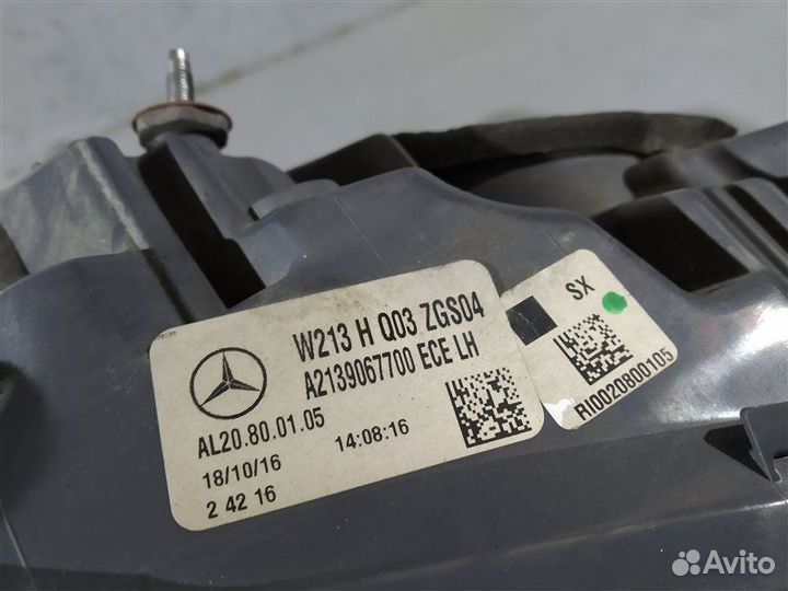 Фонарь задний левый Mercedes E-Class W213