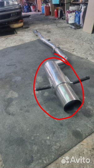 Выхлопная трасса subaru