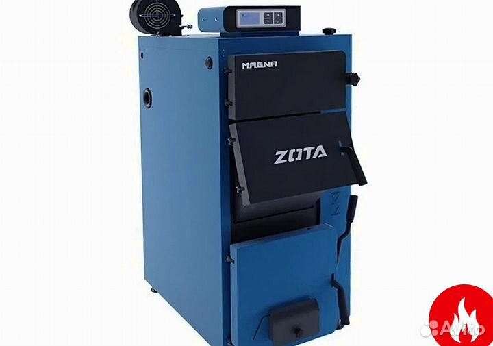 Твердотопливный котел zota «magna» 15
