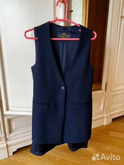 Жилет школьный gulliver для девочки