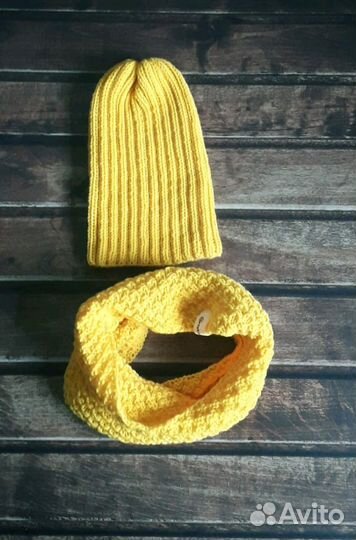 Комплект шапка, снуд
