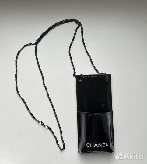 Chanel косметичка сумка чехол черная