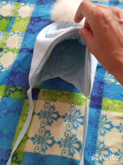 Шапка теплая, зимняя