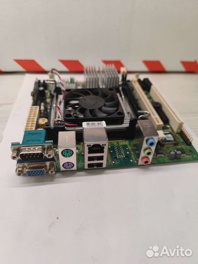 Материнская плата MS-9642 Mini-itx +проц и память