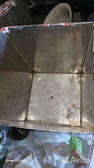 Баки с нержавейки с крышками