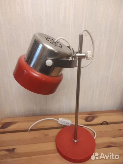 Лампа настольная и торшер ГДР винтаж