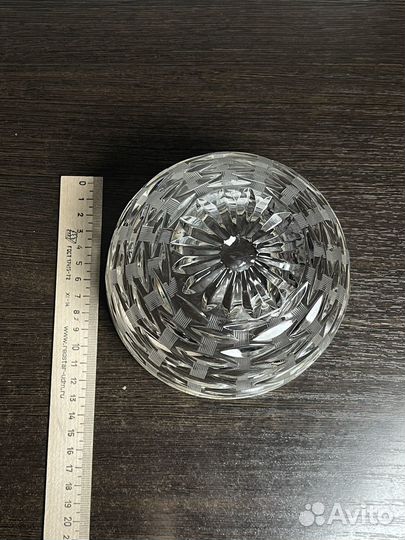 Салатник хрустальный