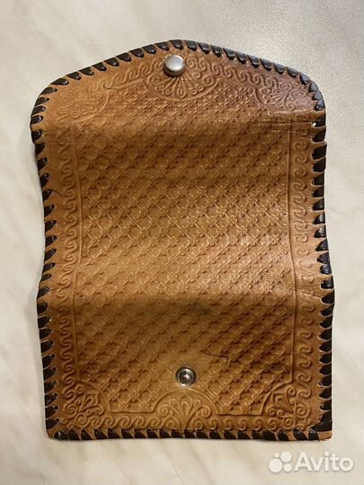 Кошелёк СССР натуральная кожа винтаж