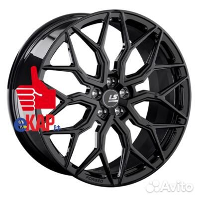 LS Forged 9,5x21/5x112 ET36 D66,6 LS FG13 BK (кон