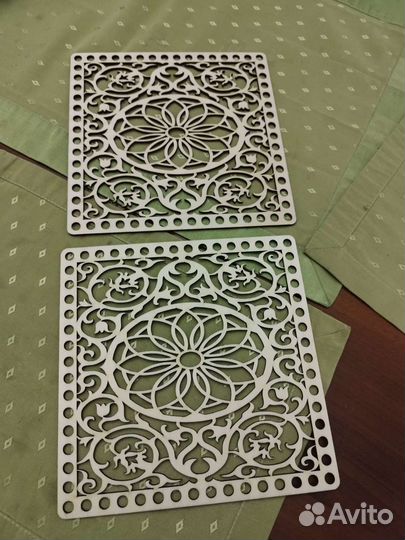 Донышки для корзинок, топперы, лазерная резка