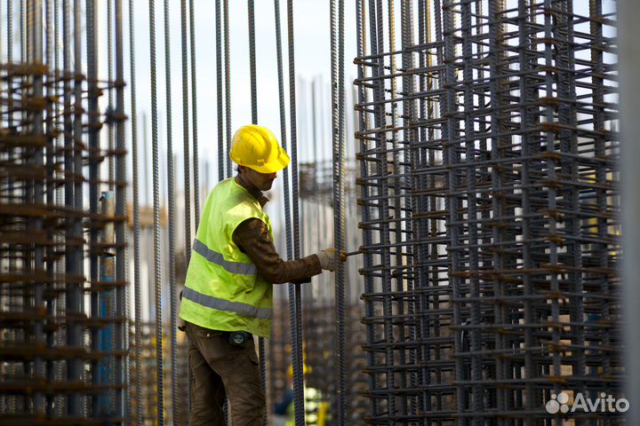Арматурщик 3-5 разряда (вахта в Московской обл.)