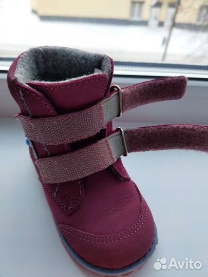 Ботинки демисезонные для девочки 21 размер