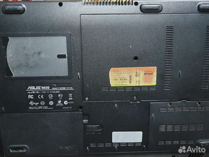 Ноутбук Asus N60D