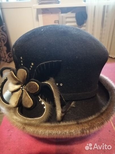 Шляпа зимняя женская