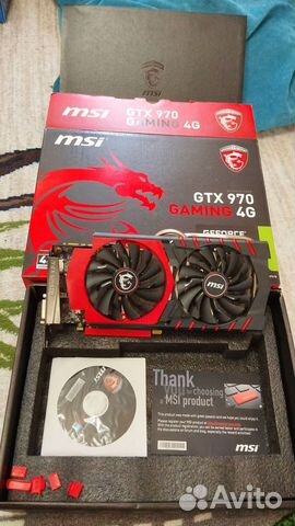 Видеокарта MSI GTX 970 Gaming 4G купить в Калининграде | Электроника ...