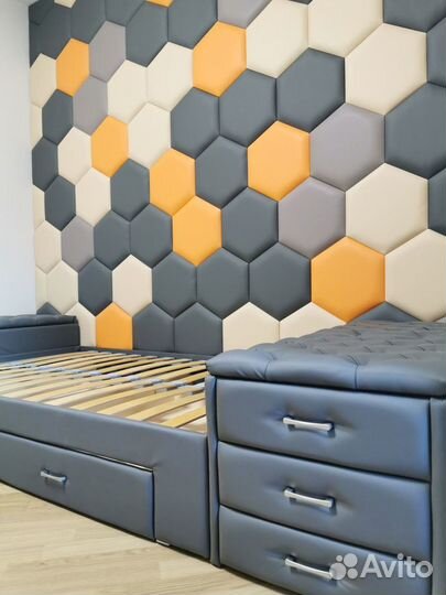 Мягкие стеновые панели, детская