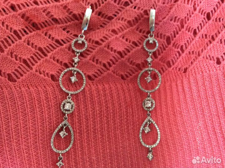 Серебряные серьги