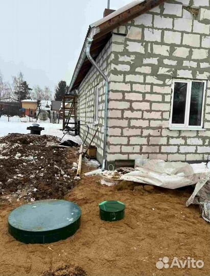 Станция очистки сточных вод Евролос био 4+Автономная канализация в частном доме