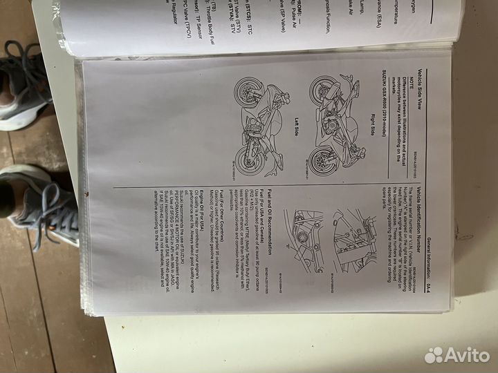 Мануал Suzuki GSX-R 600/750