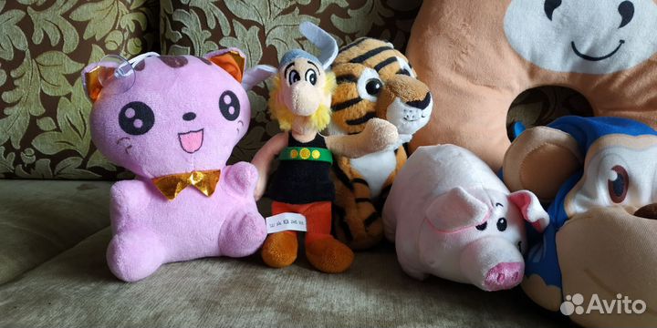 Мягкие игрушки 9 штук