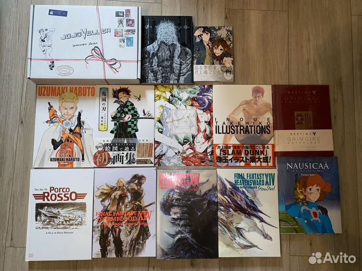 Артбуки по манге