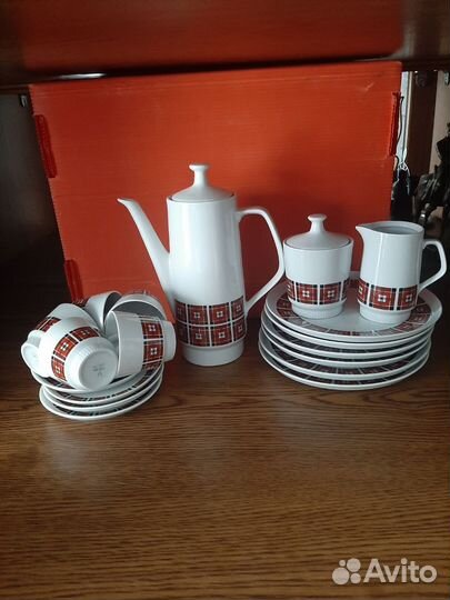 Кофейный сервиз kahla гдр