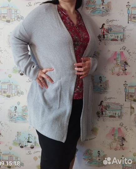 Женский кардиган 54-56 размера