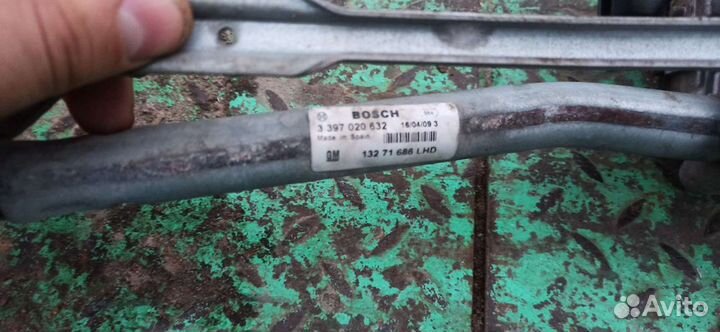 Трапеция дворников опель астра