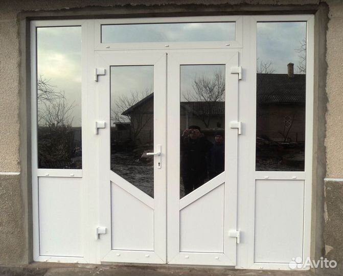 Двери пвх новые
