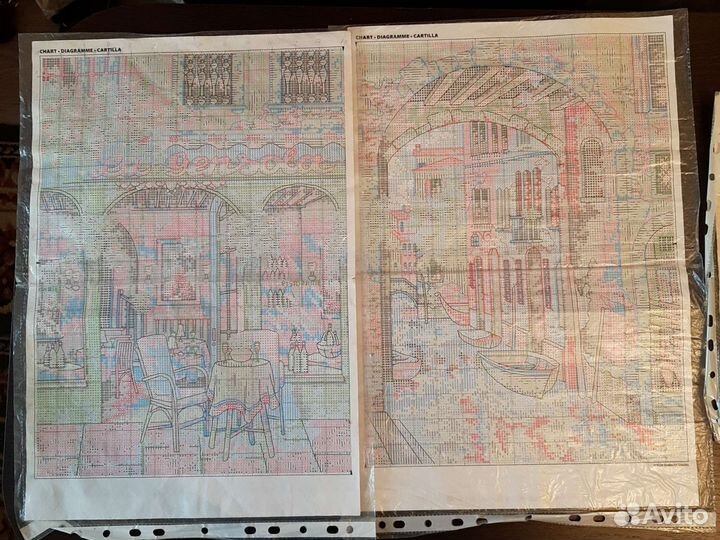Набор для вышивки Кафе в Венеции Dimensions