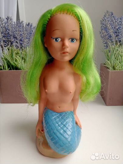 Кукла. Русалка ГДР, 22 см