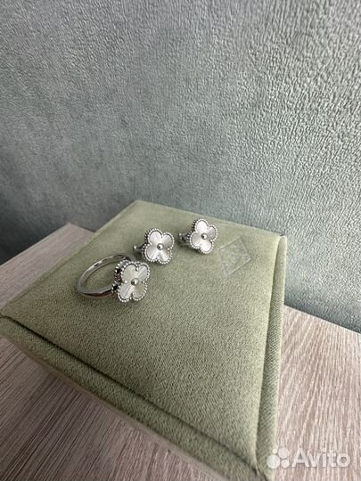 Van Cleef серьги кольцо