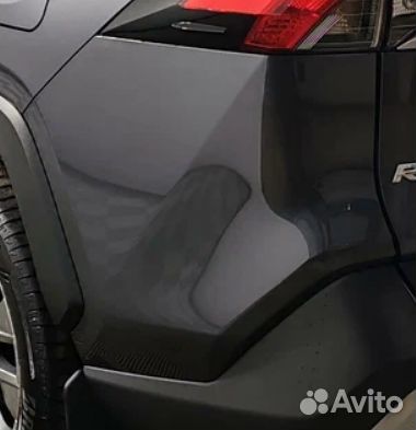 Левая часть заднего бампера -V Toyota RAV4