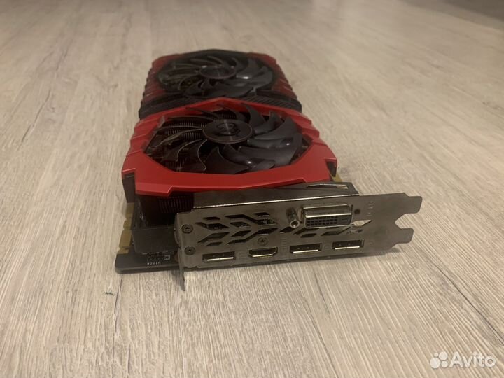 Видеокарта msi gaming x gtx 1070 8 gb