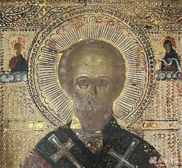 Икона Николай чудотворец, 19 век